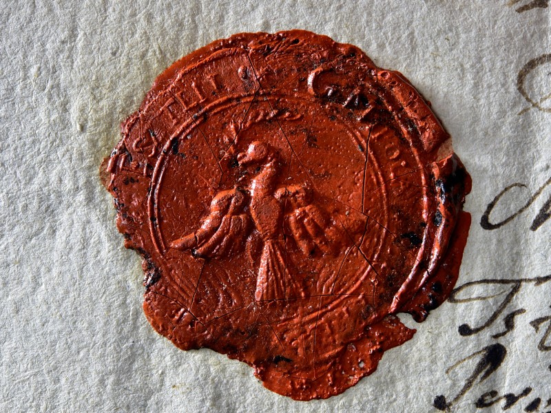 A Barsi Református  Egyházmegye pecsétjeinek lenyomatai